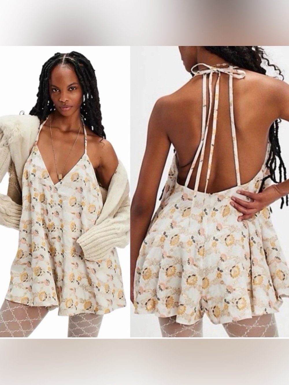 NWT Free People Chiara play suit Sz XS